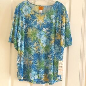 Ruby Rd , 2X, Blues, Turqoises, Greens, Yellows